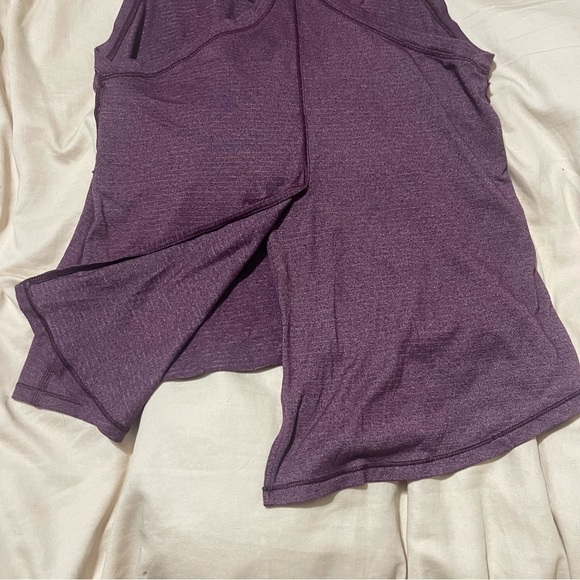 Lululemon Tie It Up Singlet Heathered Plum Size 4 - Picture 9 of 11
